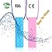 Sensory Chew Necklace (6 Value Pack with Colored Cords + Bonus Pencil Topper), Silicone Chewy for ADHD, Teething, Autism, Oral Motor Chew Toy for Boys and Girls,Non-Toxic Teething Toys for Kids