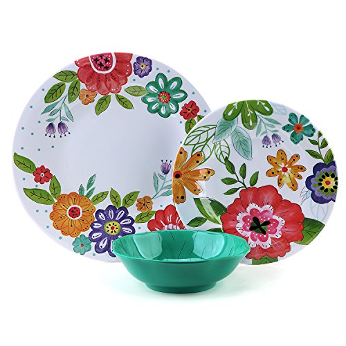 Melamine Dishware. Certified International 12 Piece Talavera Melamine