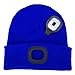 YJWB 4 LED Lighted Beanie Cap Winter Warm Hunting Hat Night Outdoor Fishing Hiking Camping