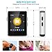 Kingbox Mp3 Player with Bluetooth, Music Player with Clip Supports Full Touch Screen, Built-in Speaker, HiFi Lossless Mp3 Music Players with FM Radio, Voice Recorder (16GB, Up to 128GB)