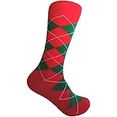 Triple M Plus Christmas Mens Socks, Christmas Mens Gift,Christmas Party socks