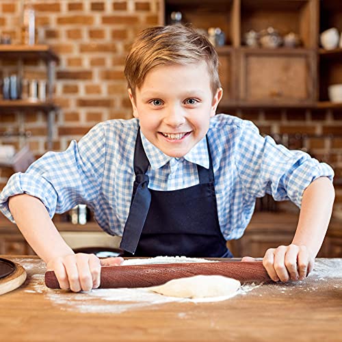 French Rolling Pin (17 Inches) WoodenRoll Pin for Fondant, Pie Crust