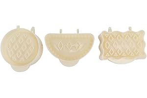3pcs Pie Molds Set, Non Stick Easy Release Mini Hand Pie Maker Baking Molds Pie Pan Mini Pie Mold Fall Baking for Apple Pie K