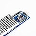 Wangdd22 MAX7219 Dot Matrix Module For Arduino Microcontroller 4 In 1 Display with 5pin Line