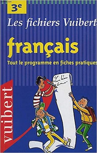 Amazon Fr Les Fichier Vuibert Francais 3e Tout Le Programme En Fiches Pratiques Christian Courchelle Livres