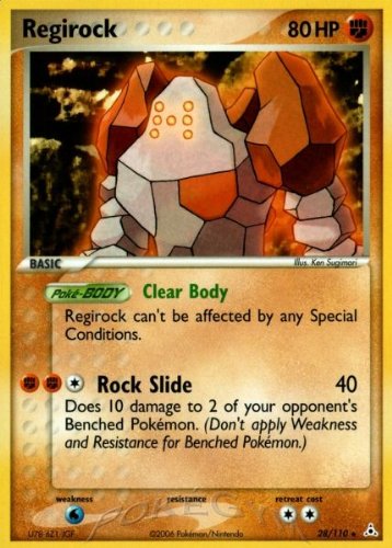 Regirock - Holon Phantoms - 28 [Toy]