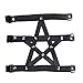 Beautyflier Women’s Sexy Rivet Pentagram Leg Garter PU Leather Elastic Harness Belt Punk Costume Accessories