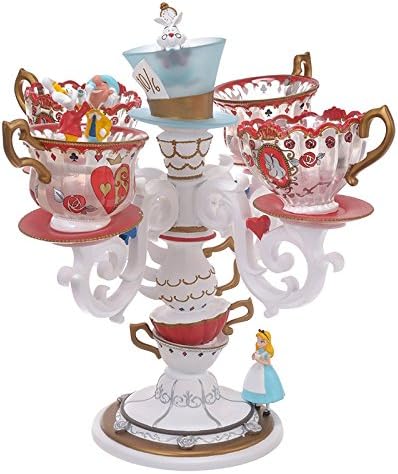 Amazon 不思議の国のアリス Alice Party Ledライトディズニーストア アリス ランプ ティーカップ 置物 フィギュア オブジェ フィギュア ドール 通販