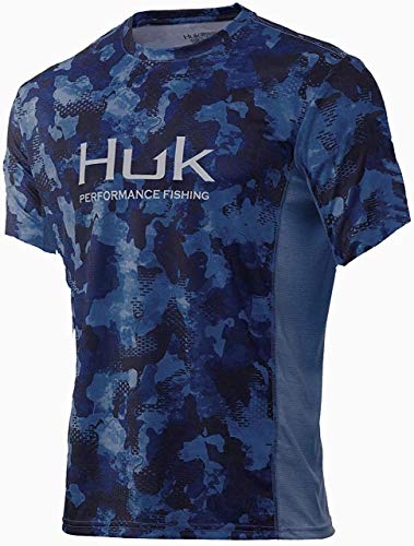 Camo Short-Sleeve Performance Fishing Shirt