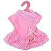 Shero 12 - 16 Inches Baby Doll's Dress Pink Dress with Shoes