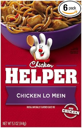 Betty crocker helper asian chicken lo mein (016000428461)