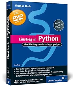 Einstieg In Python Ideal Fur Programmieranfanger Geeignet Galileo Computing Amazon De Theis Thomas Bucher