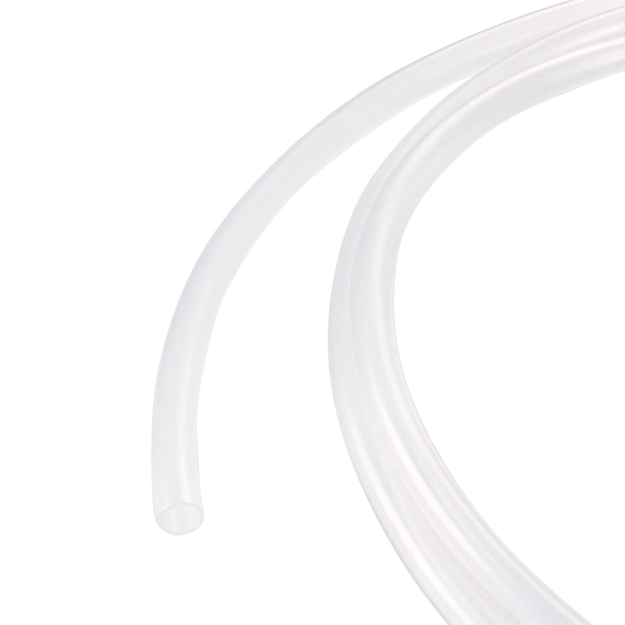 sourcing map PVC Transparent Hose Vinyl Tubing 4mm ID 5mm OD 10ft Flexible Lightweight for Water Tube,Air Tube