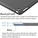 iPad Mini 4 case, ROARTZ Gray Slim Fit Smart Rubber Coated Folio Case Hard Cover Light-Weight Auto Wake/Sleep for Apple iPad Mini 4th Generation Model A1538/A1550 Retina Display