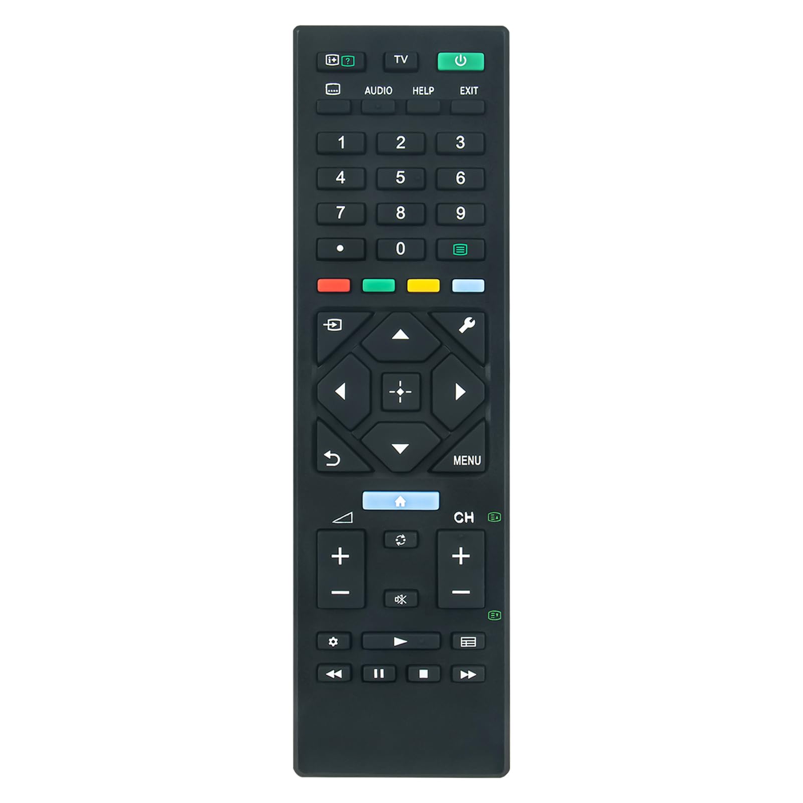 VINABTY RMT-TX450E Replacement Remote Control Compatible with SONY TV FWD-75X80L FWD-55X80L FWD-75X95L FWD-77A80L KD-50X75WL KD-65X75WL KD-65X85LU KD-85X8OL KD-85X80LU XR-55X90L XR-65X95L XR-83A80L