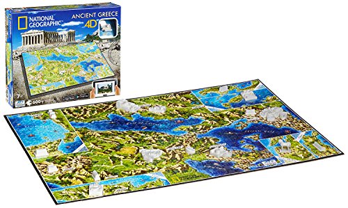 4D Cityscape Inc 4D National Geographic Greece Puzzle Puzzle