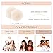 BAEable Premium Nipple Covers (4 Pairs - Tinted Vanilla) | Silicone Adhesive Nipple Covers For Women