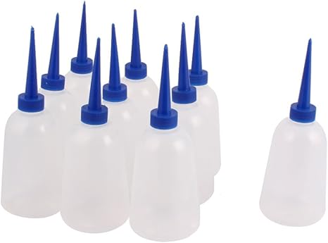 Amazon Uxcell 調味料入れ ボトル ディスペンサー キッチン用具 プラスチック 液体 水 オイル 絞り 250ml 10pcs 調味料入れ オンライン通販