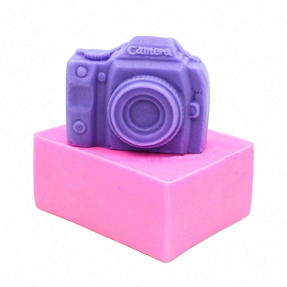 3D Camera Silicone Chocolate Candy Mold Cake Decorating Tools DIY Mini Soap Mold