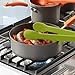 Rachael Ray Tools and Gadgets Dishwasher Safe Lazy Cooking Tongs / Salad Serving Tool / Multi Purpose, Green