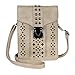MINICAT Women RFID Blocking Small Crossbody Bags Cell Phone Purse Wallet With Credit Card Slots(Horizontal-Light Blue)