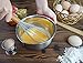 Spring Chef Spatula, Pastry Brush & Whisk, Silicone Set with Beechwood Handle, Blue