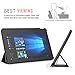 MoKo ASUS Transformer Book T101HA Case, Ultra Compact Protection Slim Lightweight Smart Shell Stand Cover Case for 10.1 inch ASUS Transformer Book T101HA 2016 Release Tablet, Black
