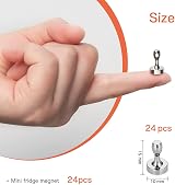 BTLIN Mini Fridge Magnets 24 Pack Strong Small Neodymium Push Pins Office view 2
