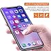 iPhone X Screen Protector (2 Packs) Anti Blue Light Ray, NutFilm Tempered Glass Screen Protector Film for Apple iPhoneX / iPhone 10 [5.8 Inch] [Anti-Glare][Case Friendly] [Bubble Free][9H Hardness]