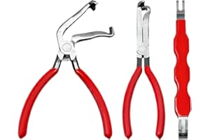 LSKASELUE 3PCS Electrical Disconnect Pliers Set, 13120 Connector Separator with 37960 Straight & 37980 60° Disconnect Pliers,