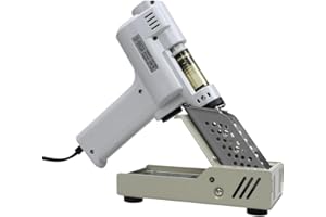 Dearsee Desoldering Gun S-993A 110V 100W 50HZ Electric Vacuum Solder Sucker Lead-free solder Vacuum Desoldering Gun 1.0mm Nozzle Suction Tin Gun Vacuum Desoldering Pump