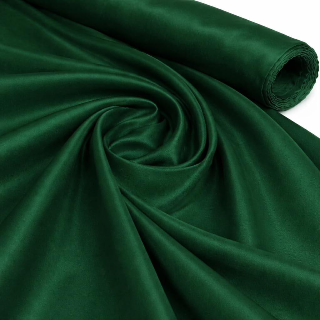 Midland Textiles Bottle Green 2 Meter Pack 100% Cotton Fabric by The Metre 58 Inches Wide Plain 60 Square - Ideal for Quilting, Sewing, Dressmaking, Curtain Linings, Totes, Bedding, Pillowcases