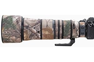XCOAT Waterproof Camera Lens Coat for Nikon Z 180-600mm F/5.6-6.3 VR, Camera Camouflage Rain Covers Lens Protective Sleeve (J
