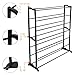 Blissun 7 Tiers Shoe Rack, 35 Pair Shoe Shelf Storage Organizer Cabinet, (Black)