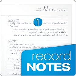 Oxford FocusNotes Note Taking System 1-Subject