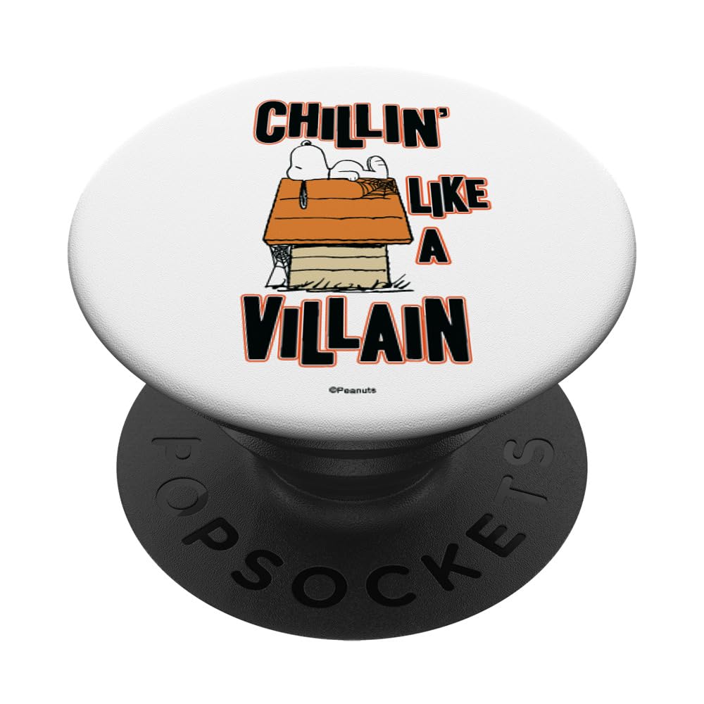 Peanuts Snoopy Chillin Like a Villain PopSockets Swappable PopGrip