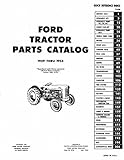 1939 1950 1951 1952 1953 FORD TRACTOR Parts Book List