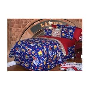 Amazon.com: Firefighter Comforter - Twin Size with ...