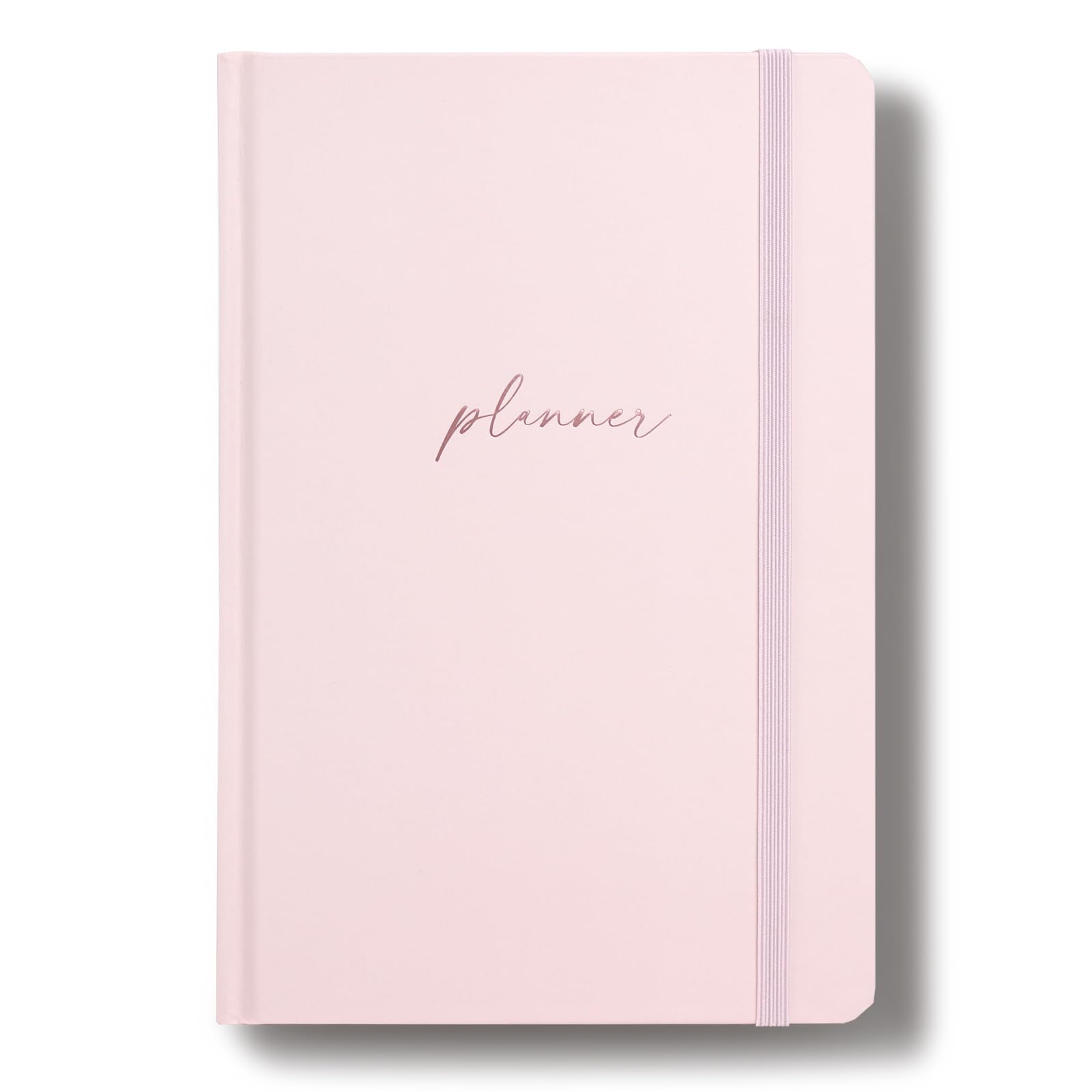 Photo 1 of 2025-2026 Planner - Undated Monthly, Weekly & Daily Planner for Planning Your Success - To Do List, Habit Tracker, Hardcover, Aesthetic, Stylish School or Office Supplies (Pink, A5)