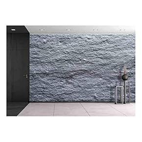 Rough Graphite Background. - Removable Wall Mural | Self-Adhesive Large Wallpaper - 66x96 inches