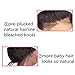 Estelle Wig 13x6 Burgundy Silk Straight Human Hair Wigs Glueless Lace Front Hair 150% Density Pre Plucked Hair for Black Women (14inch, 13x6 lace front wig)