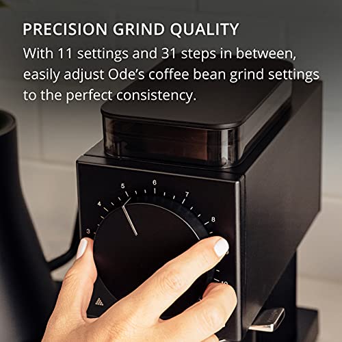 Fellow Ode Brew Grinder Electric Burr Coffee Grinder, 31 Settings for