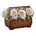 Luyue 10PCS Artificial Roses Flower Silk Rose with Stem Realistic Artificial Long Stem Rose Valentine's Day Fake Roses Bouquet for Wedding Home Decoration