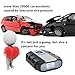 DawnFavor Portable Car Tire Air Compressor Pump, Auto Digital Tire Inflator, 12V 150 PSI, for Cars, Trucks, Bicycles, basketballs, air boats and Other Inflatables with a Bag