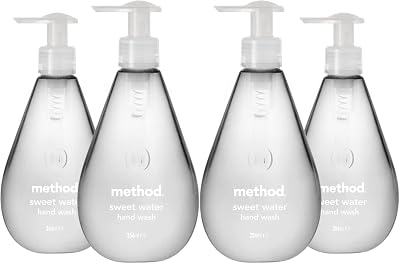 Method Sweet Water Hand Wash Gel 354ml 4 Pack