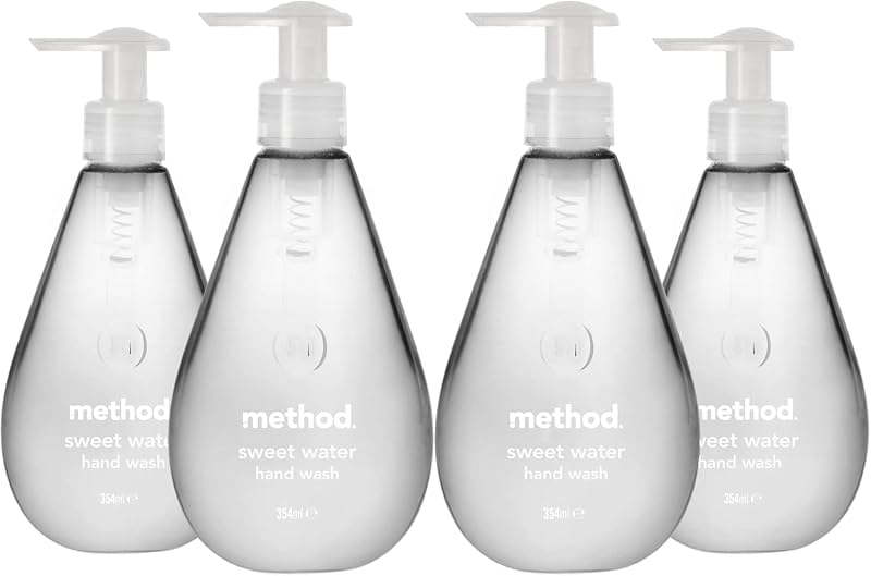 Method Sweet Water Hand Wash Gel 354ml 4 Pack