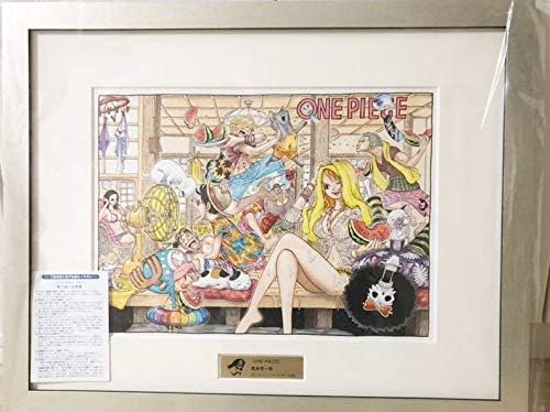 Amazon Co Jp 週刊少年ジャンプ展vol 3 50周年記念限定 高級複製原画 ワンピース 麦わらの一味 漫画 コミック 集英社 ホビー 通販