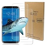 Galaxy S8 Plus Tempered Glass Screen Protector for Samsung 3D Curved Ultra Clear Crystal Clear