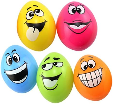 Mega Pack Fillable Plastic Eggs with Funny Faces 360 Count