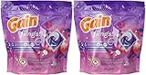 Gain Flings Moonlight Breeze Laundry Detergent Pacs 14 Count (Pack of 2) Total 28 Pacs